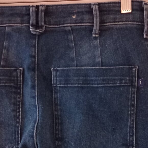 PILCRO (anthropologie) high waist wide leg jeans - Picture 9 of 13